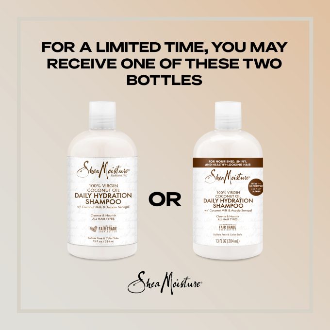 100% Virgin Coconut Oil Daily Hydration Shampoo