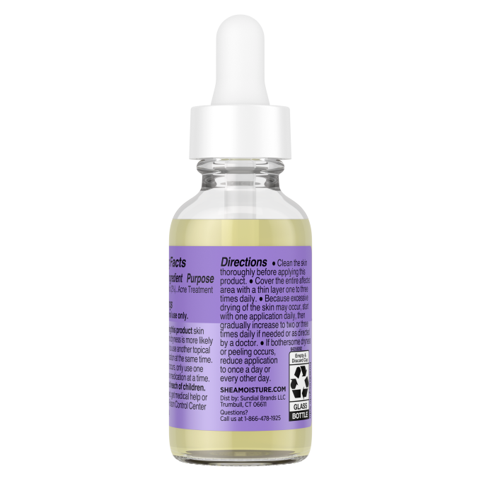 Nourished & Radiant Acne Treatment Serum with 2% Salicylic Acid