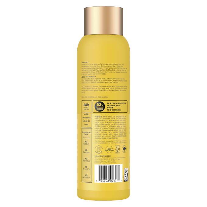Raw Shea Butter Deeply Moisturizing Body Wash