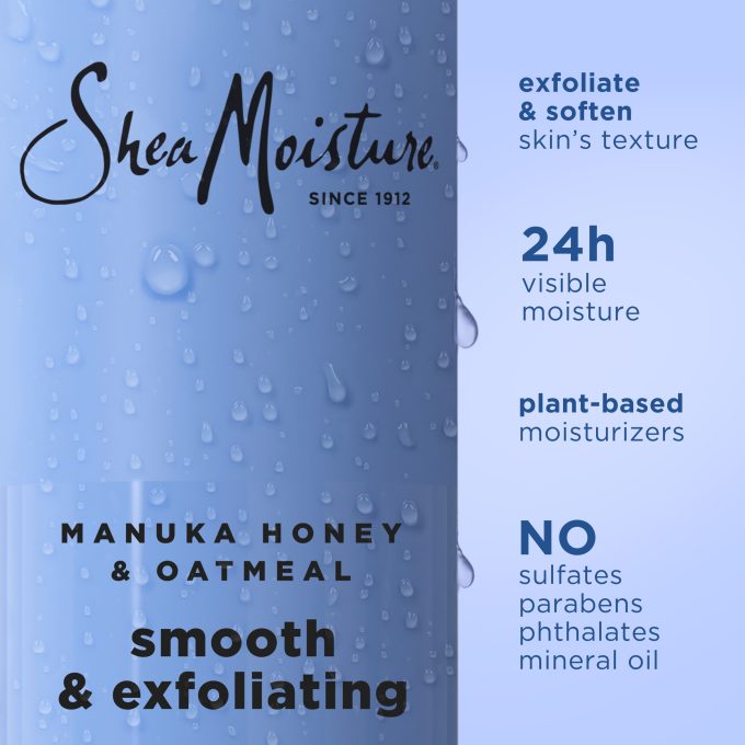 Manuka Honey & Oatmeal Smooth & Exfoliating Body Wash