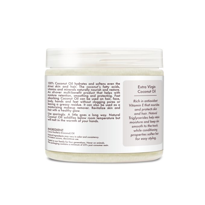 Extra Virgin Coconut Oil Head to Toe Nourishing Hydration - 15 oz