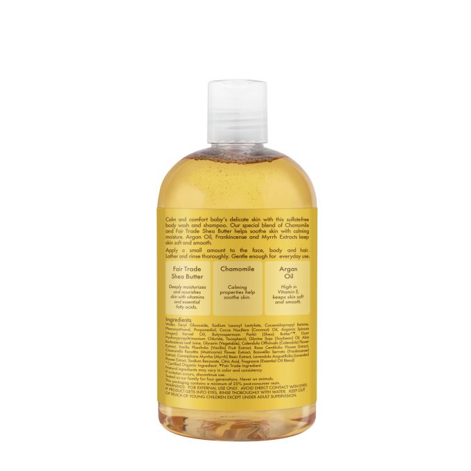 Raw Shea Chamomile & Argan Oil Baby Wash & Shampoo